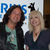 Dave with Sirius Radio hall of fame disk jockey Carol Miller